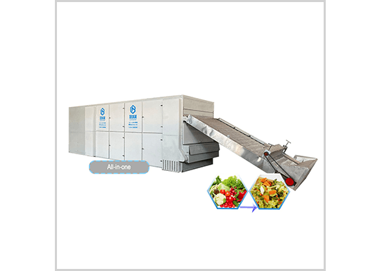 Vegetables drying machine